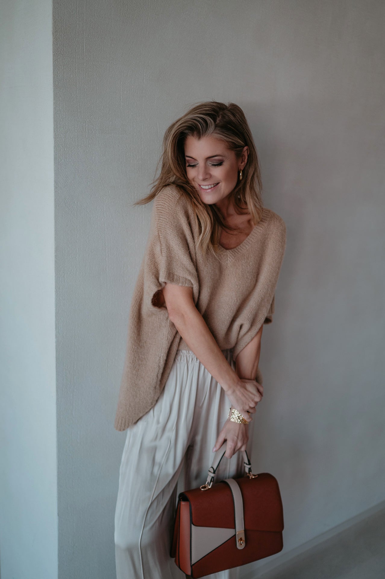 Pomata knit I Camel