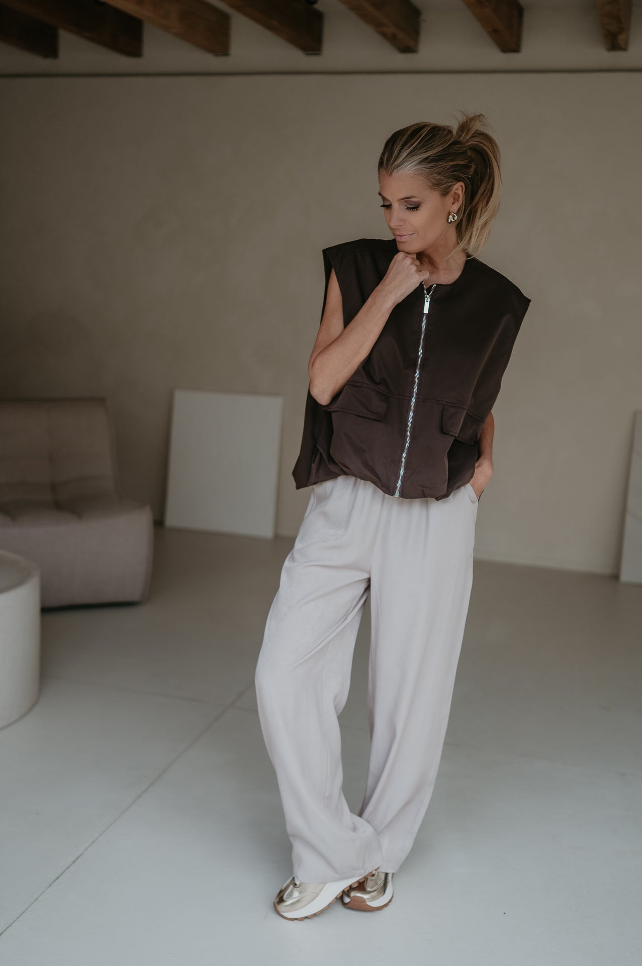 Segue trousers I Beige
