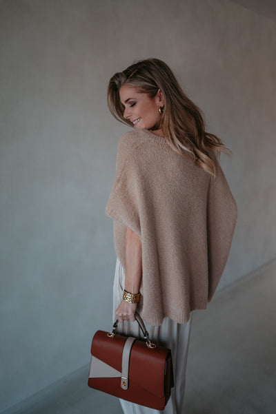 Pomata knit I Camel