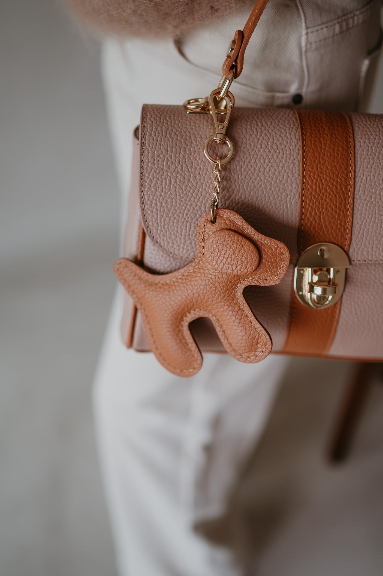 Ricorda keychain I Brown