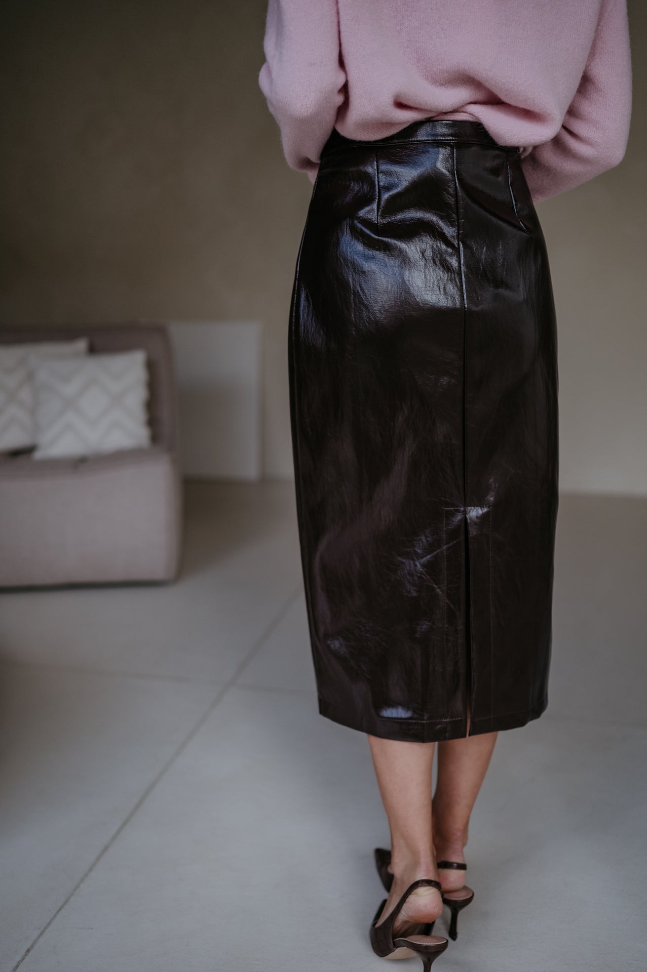 Nitore skirt I Brown