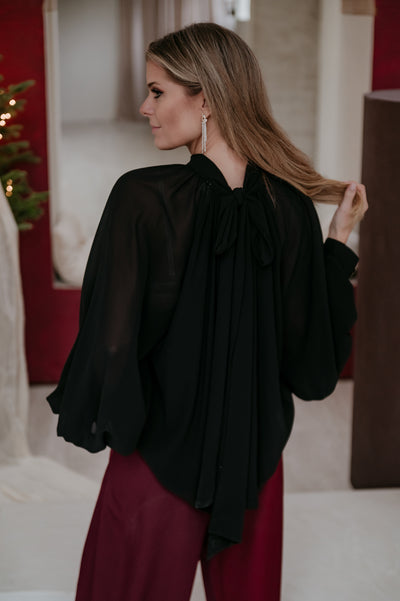 Crove blouse I Black