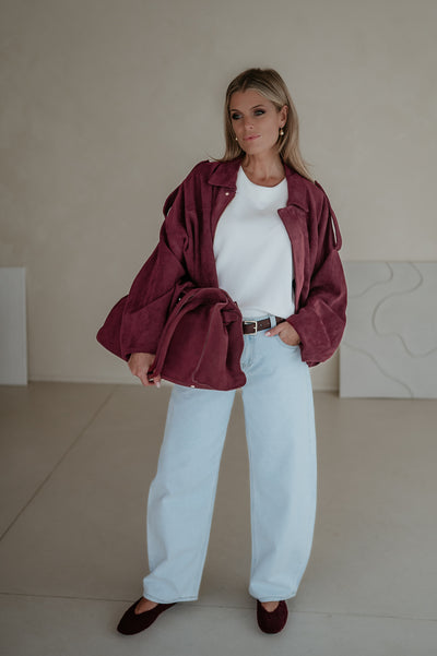 Mormora jacket I Bordeaux