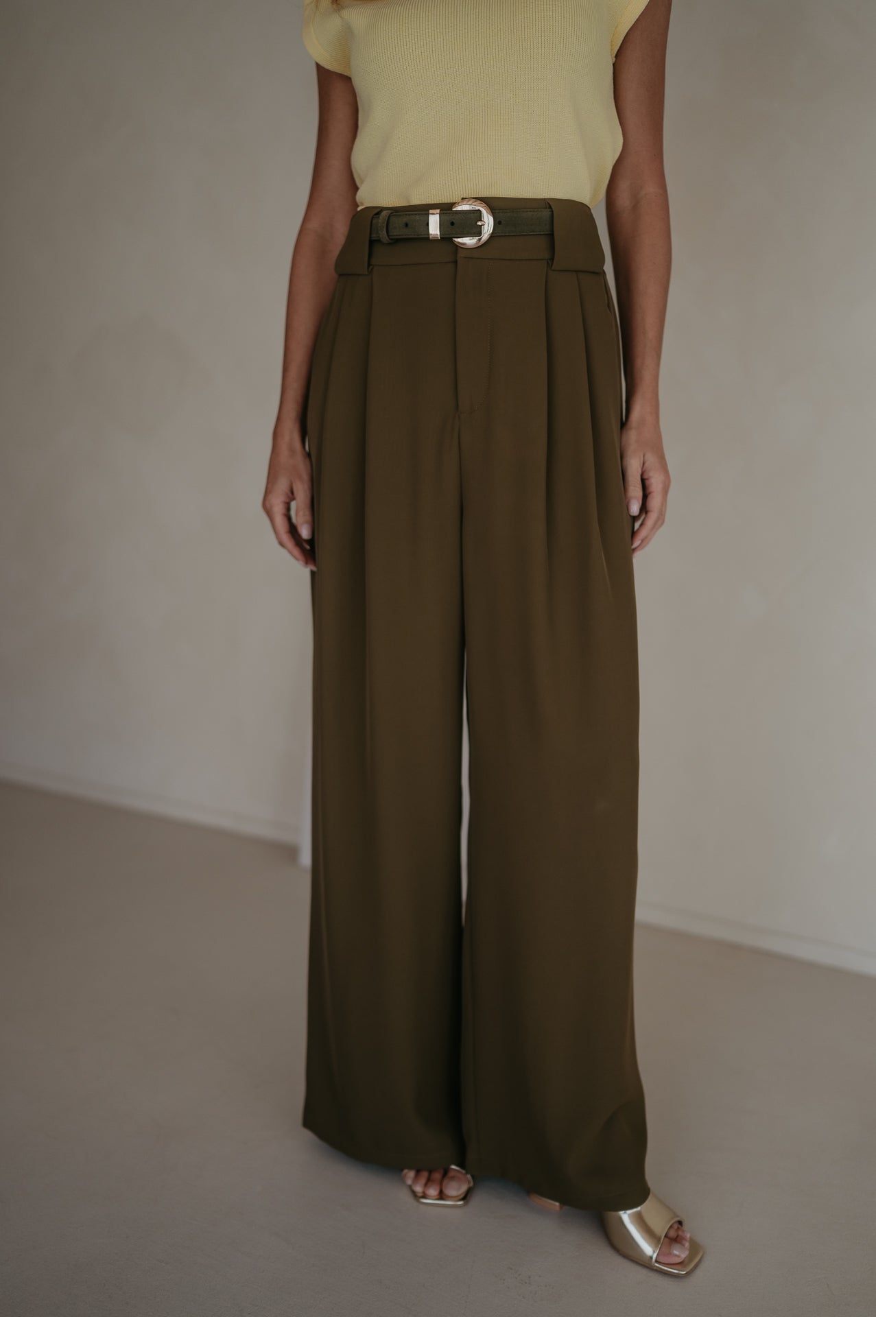 Fiaccola trousers I Khaki
