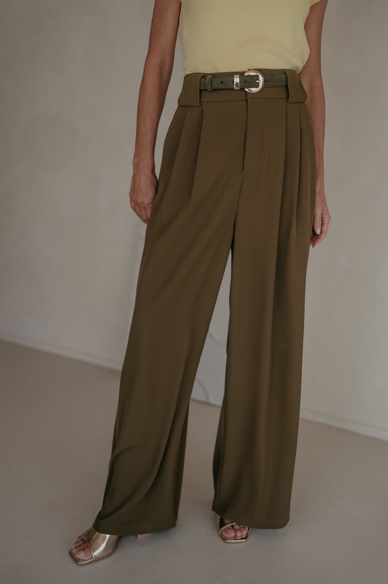 Fiaccola trousers I Khaki