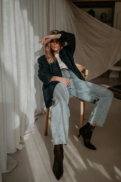 Rabbrivo blazer I Navy Blue