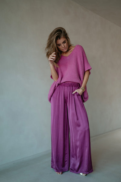 Pomata knit I Violet