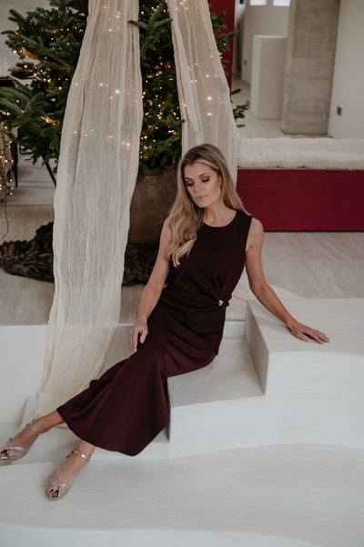 Zine dress I Bordeaux