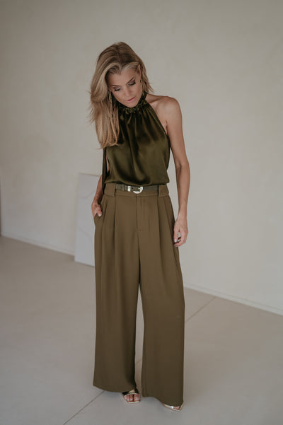 Sopra top I Khaki
