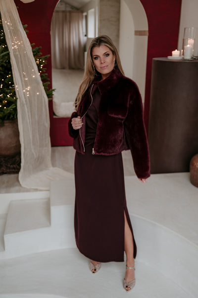 Liante jacket I Bordeaux