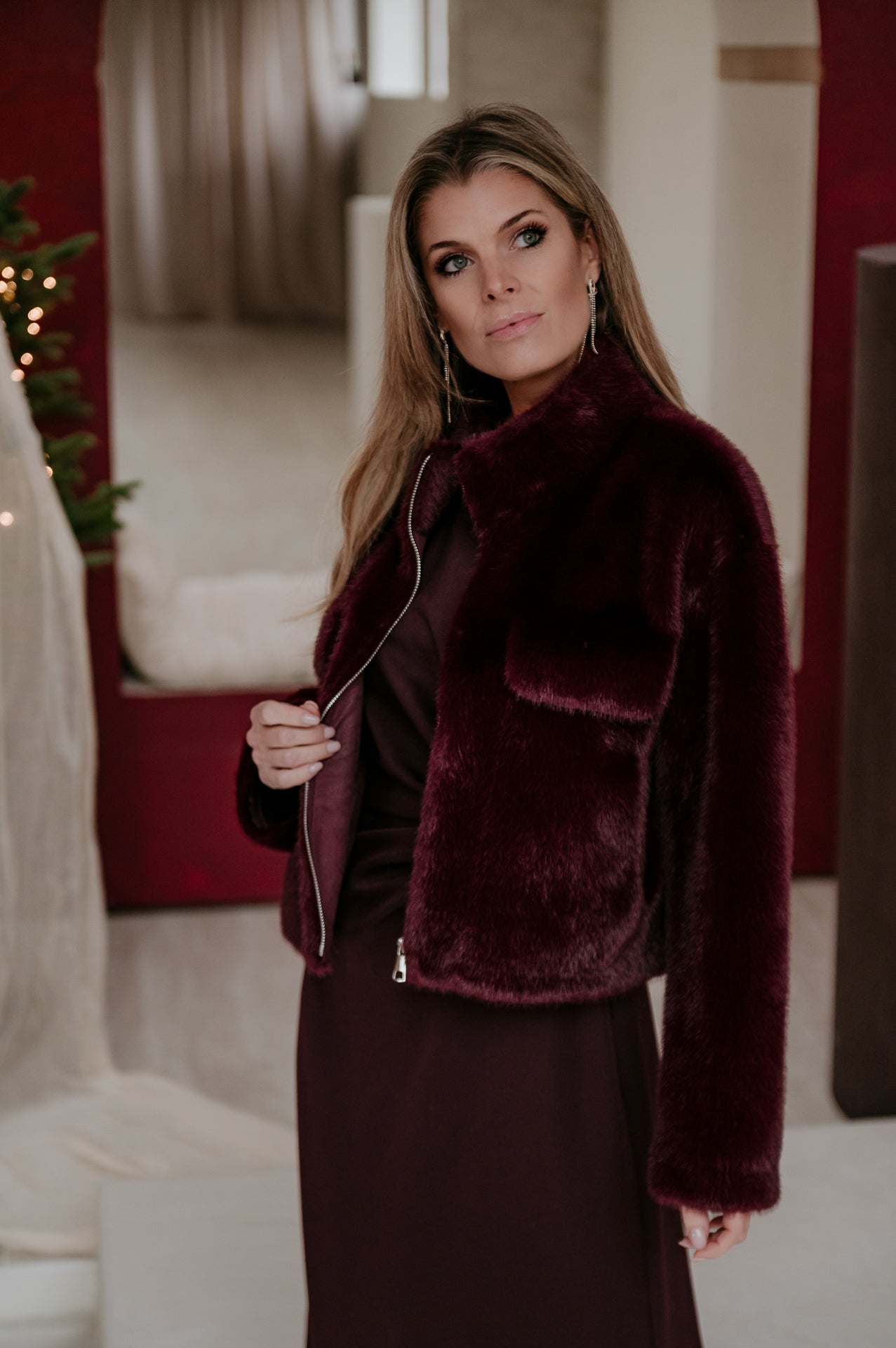 Liante jacket I Bordeaux