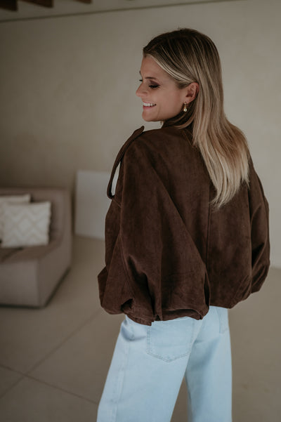 Mormora jacket I Chocolate Brown