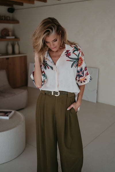 Zittiri blouse I Ecru