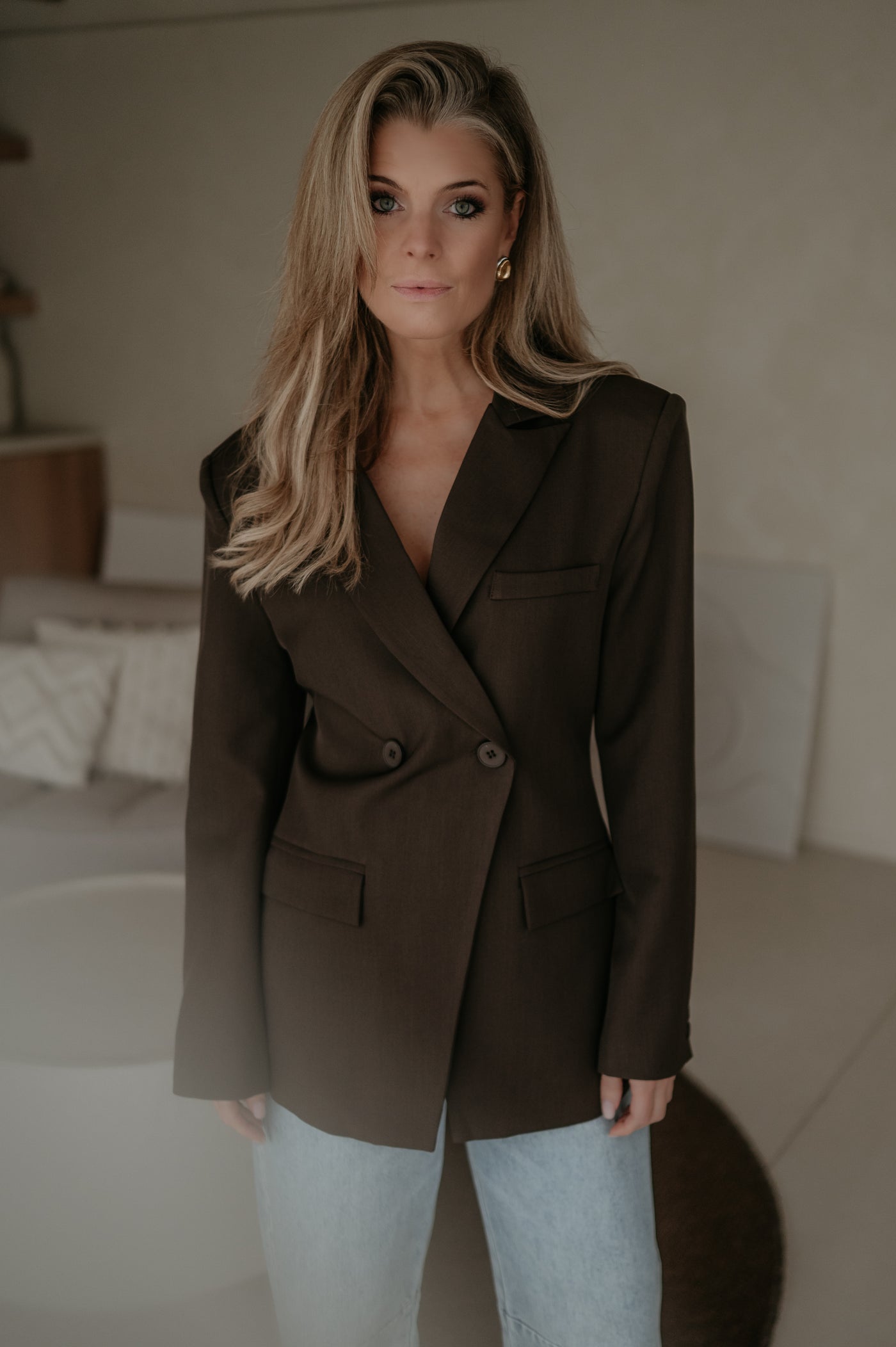 Torpore blazer I Chocolate Brown