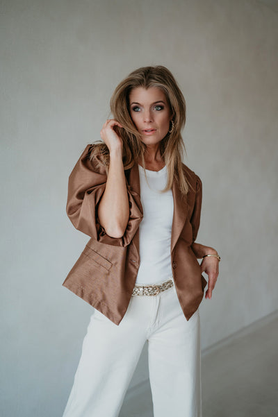 Cortesia blazer I Chocolate Brown