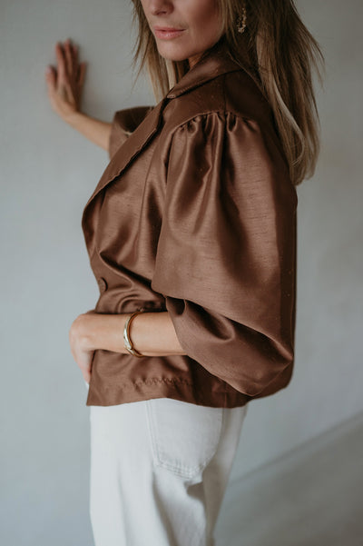 Cortesia blazer I Chocolate Brown