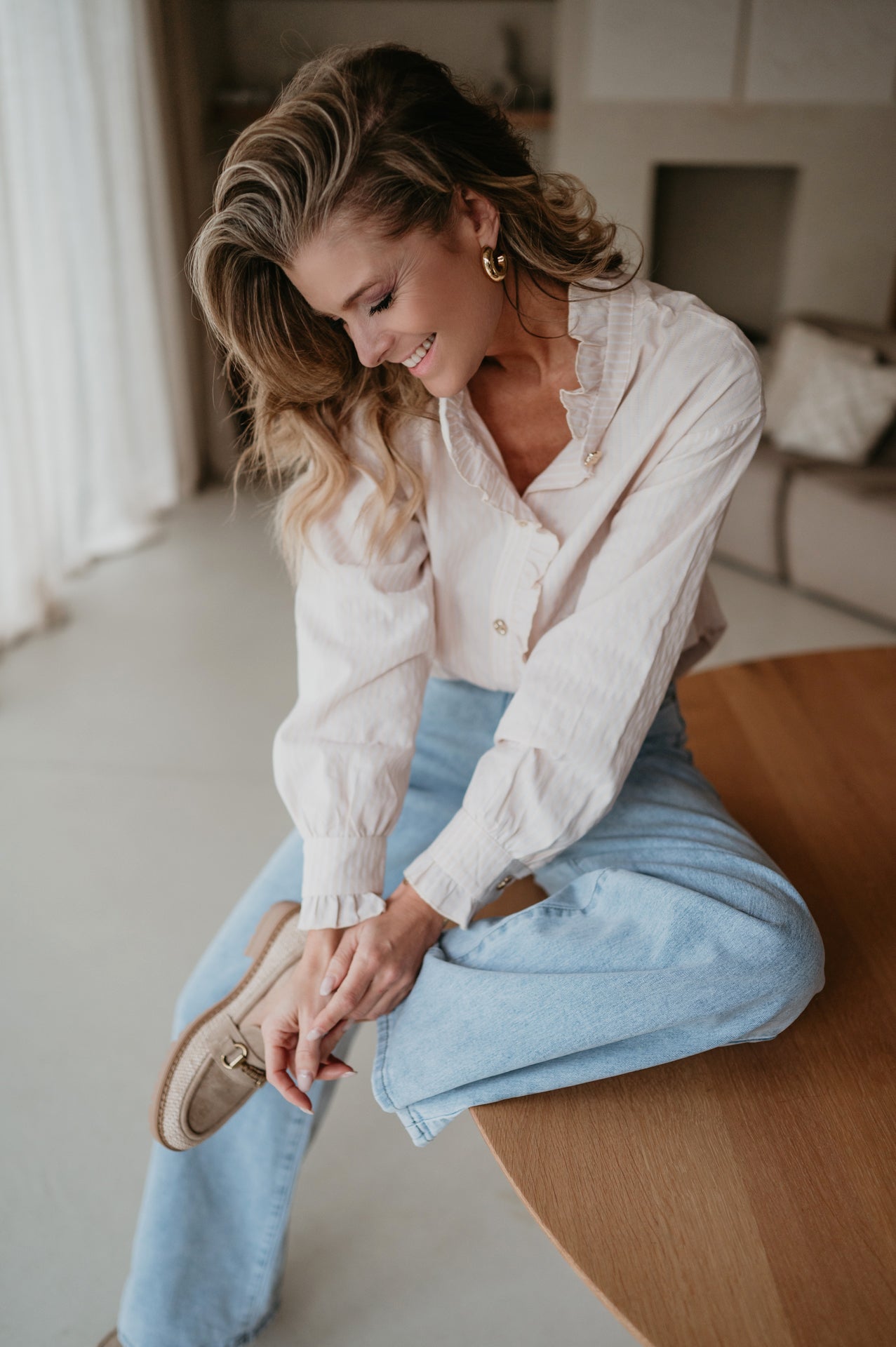 Antico blouse I Beige