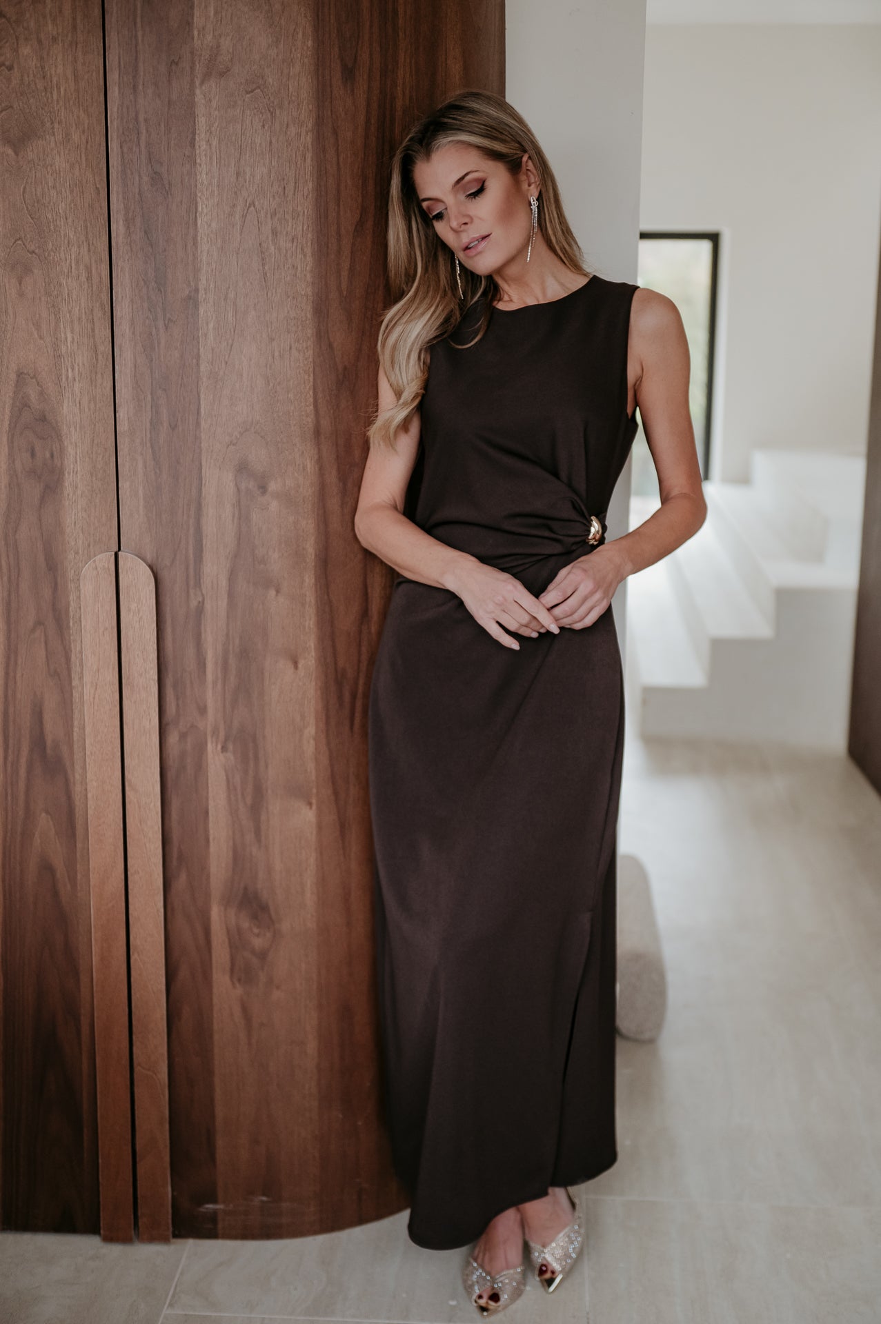 Zine dress I Chocolate Brown