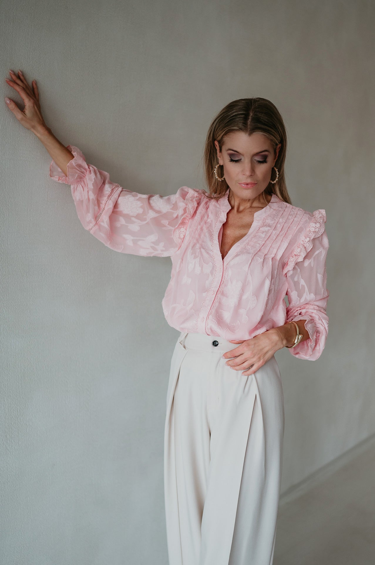 Carillo blouse I Rose