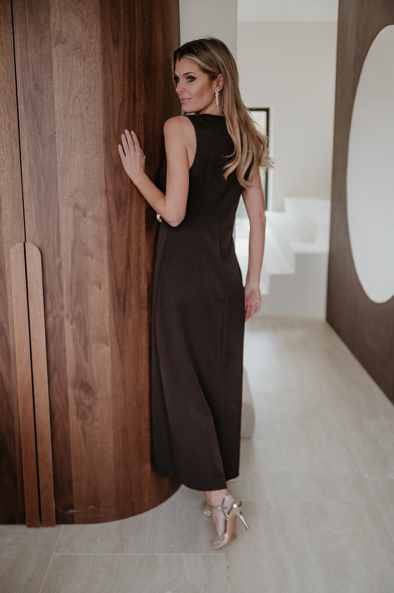 Zine dress I Chocolate Brown