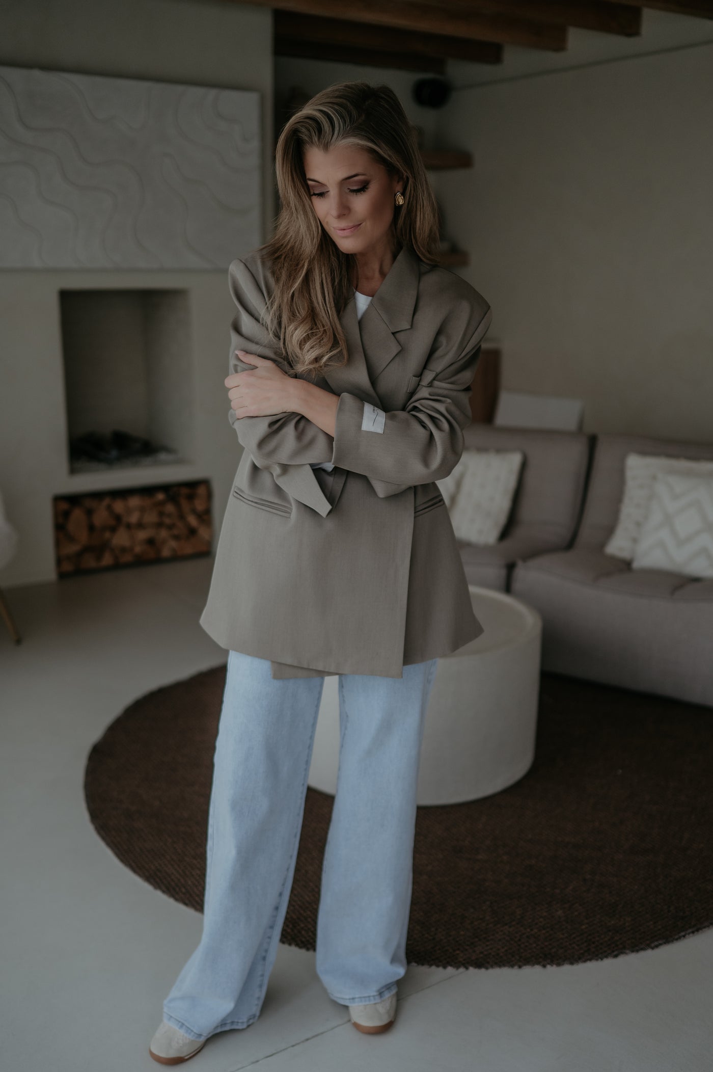 Rabbrivo blazer I Taupe