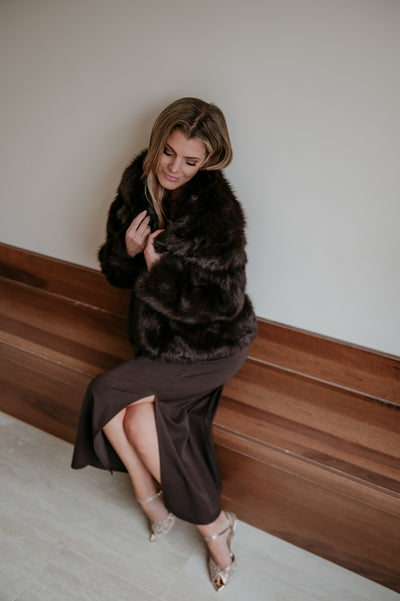 Belero jacket I Brown