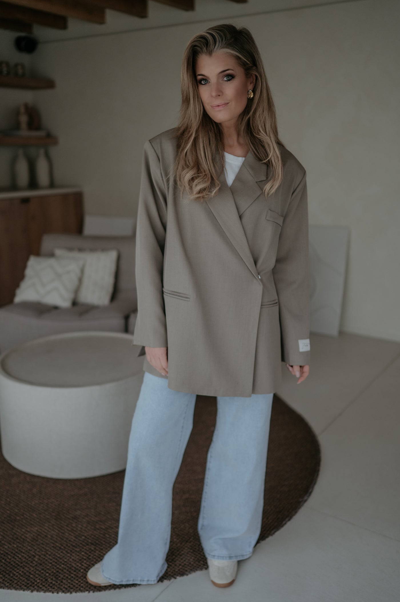 Rabbrivo blazer I Taupe