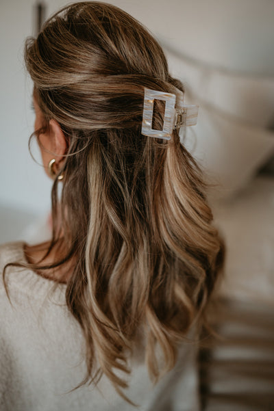 Papera hairclip I Beige