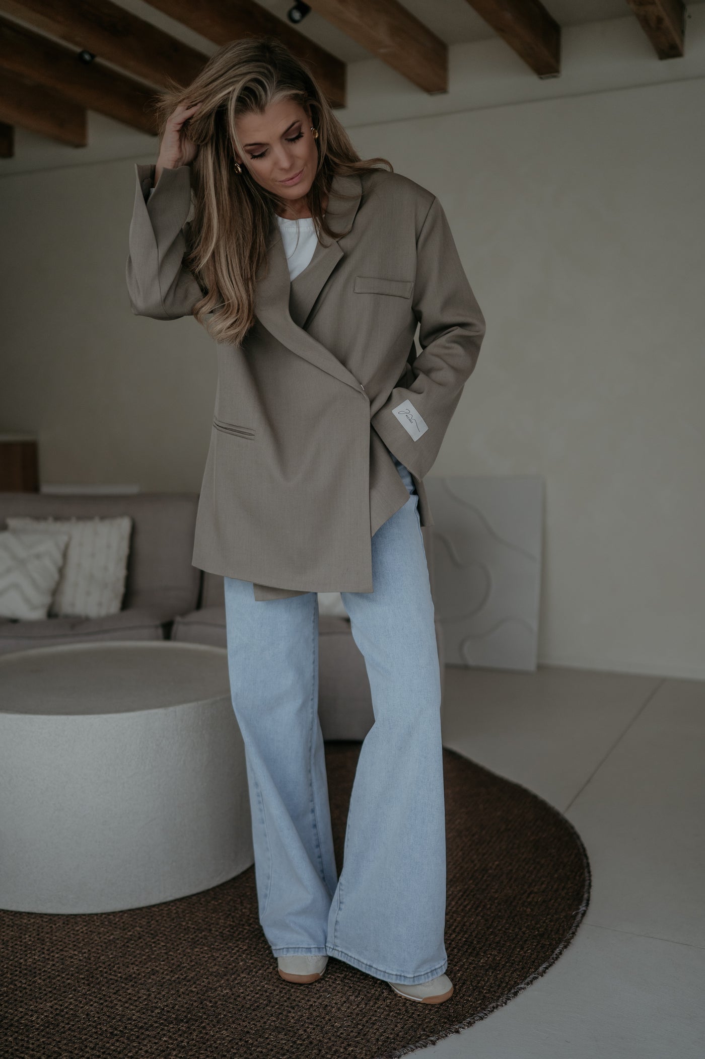 Rabbrivo blazer I Taupe