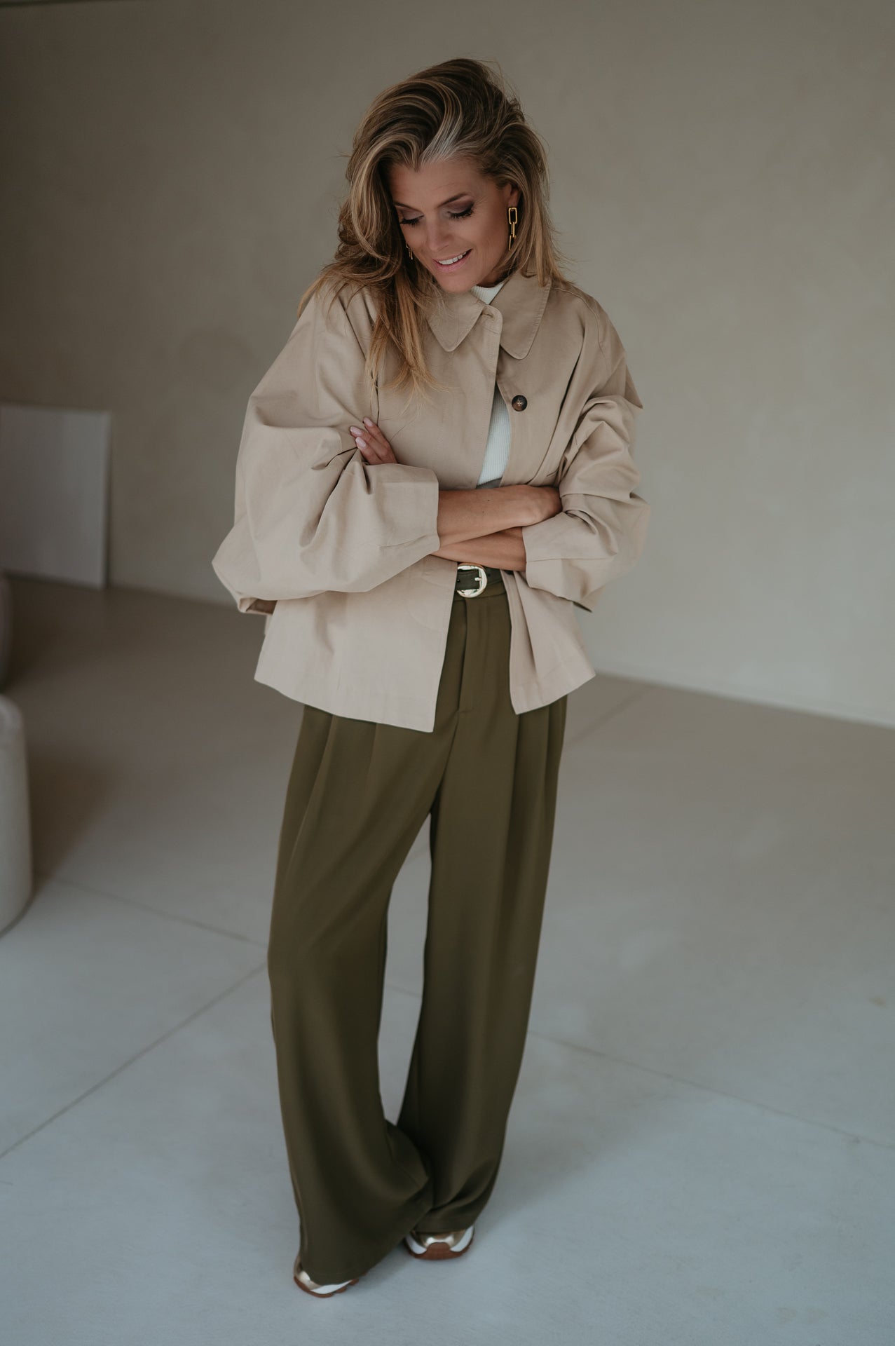 Scalzo jacket I Beige