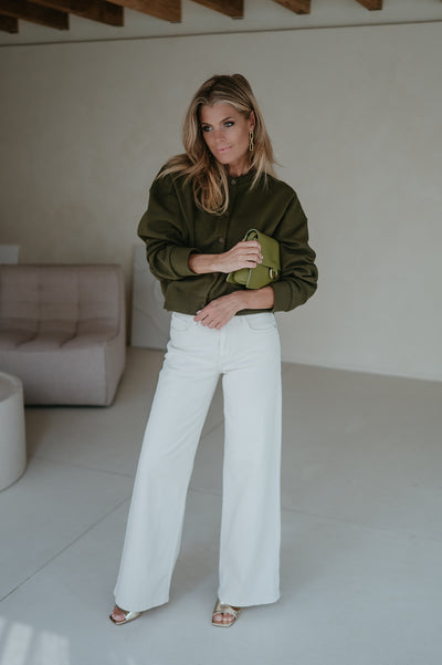 Lesto cardigan I Khaki