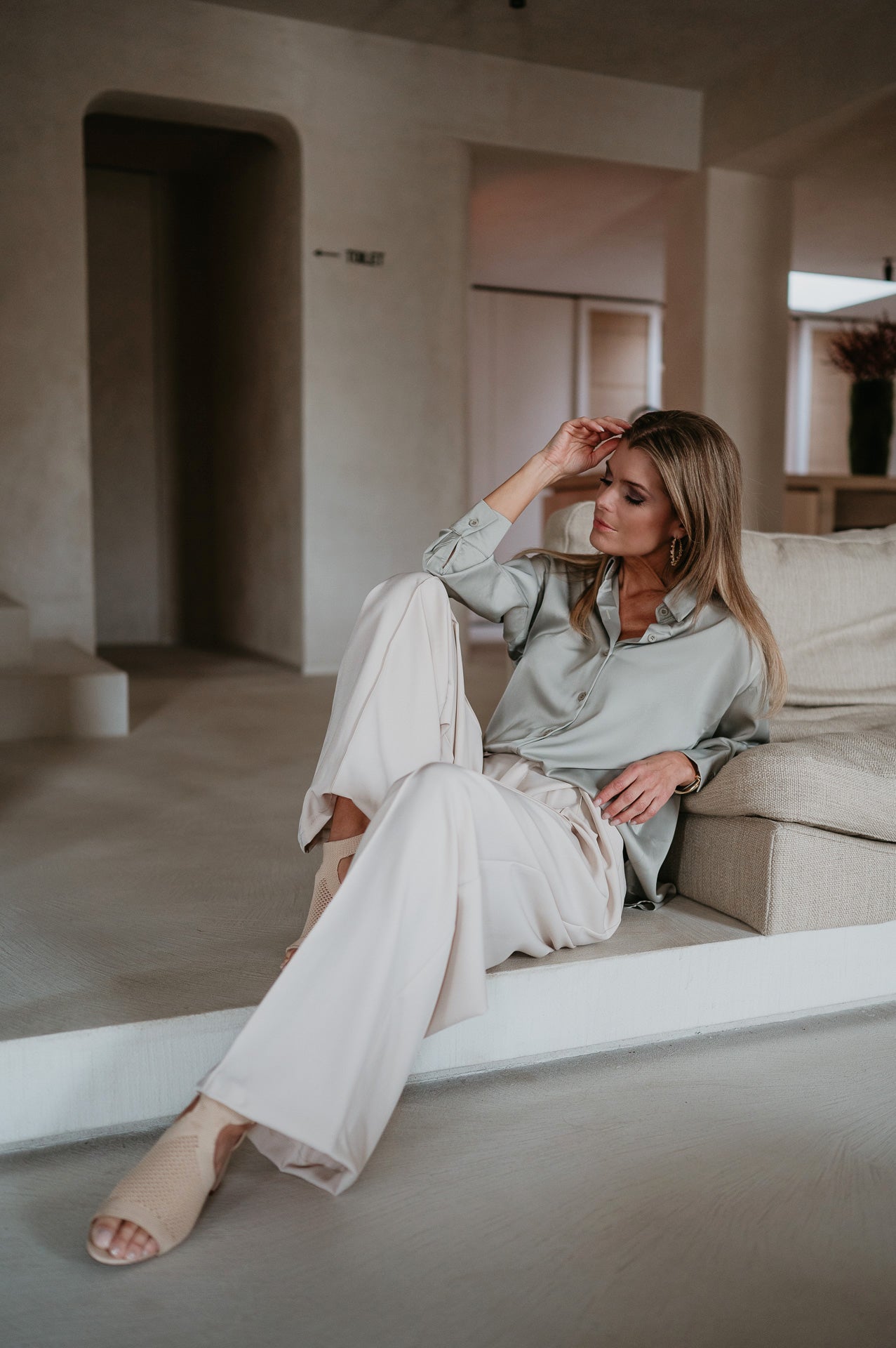 Fissa blouse I Mint