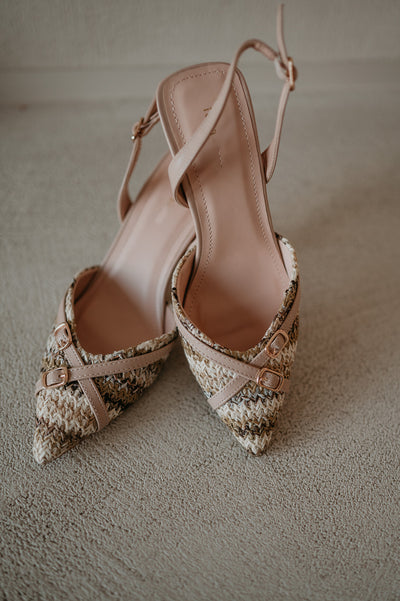 Sciame heels I Beige
