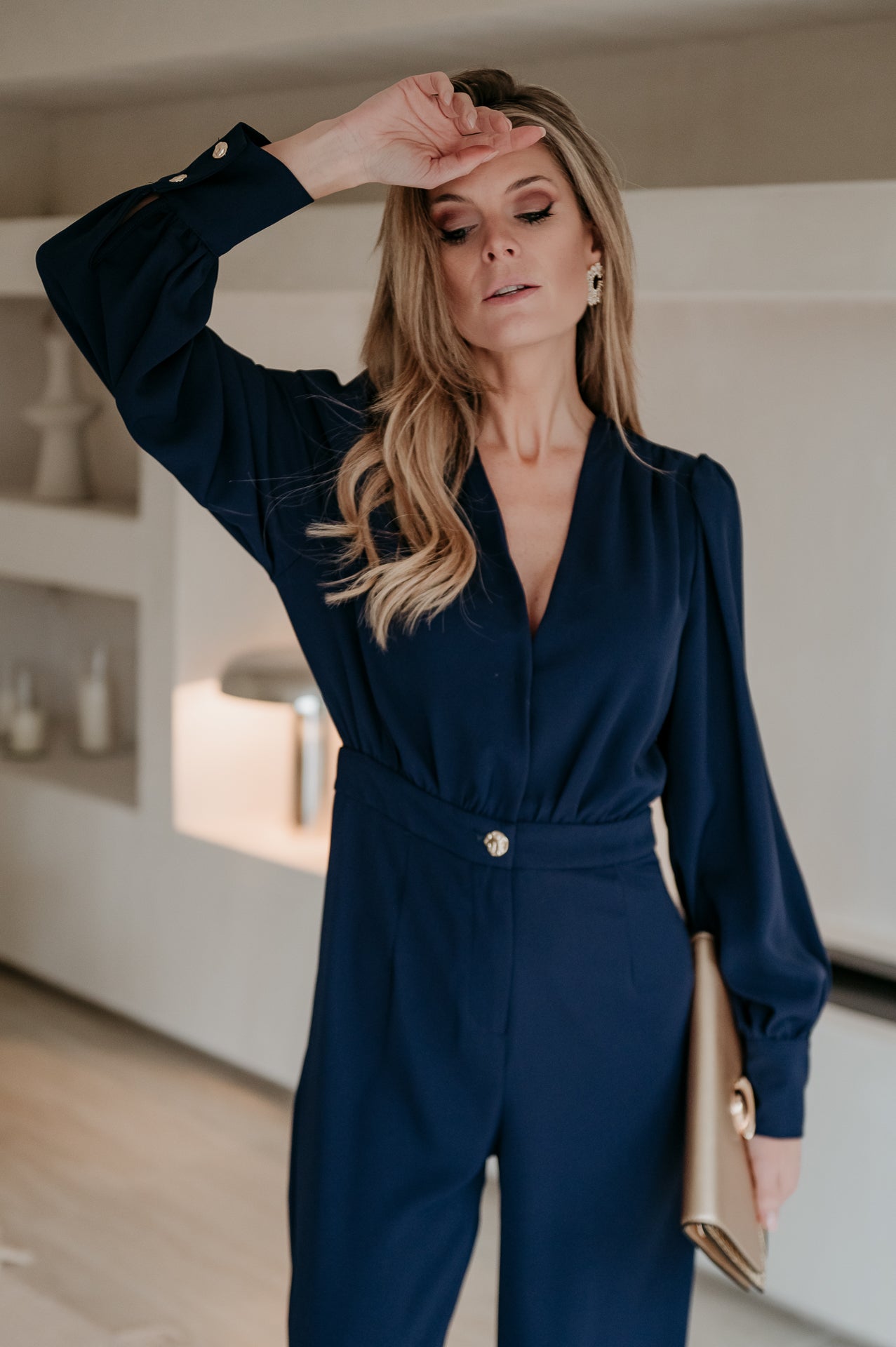 Piunete jumpsuit I Blue