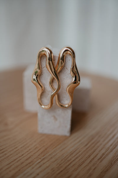Solima earrings I Gold