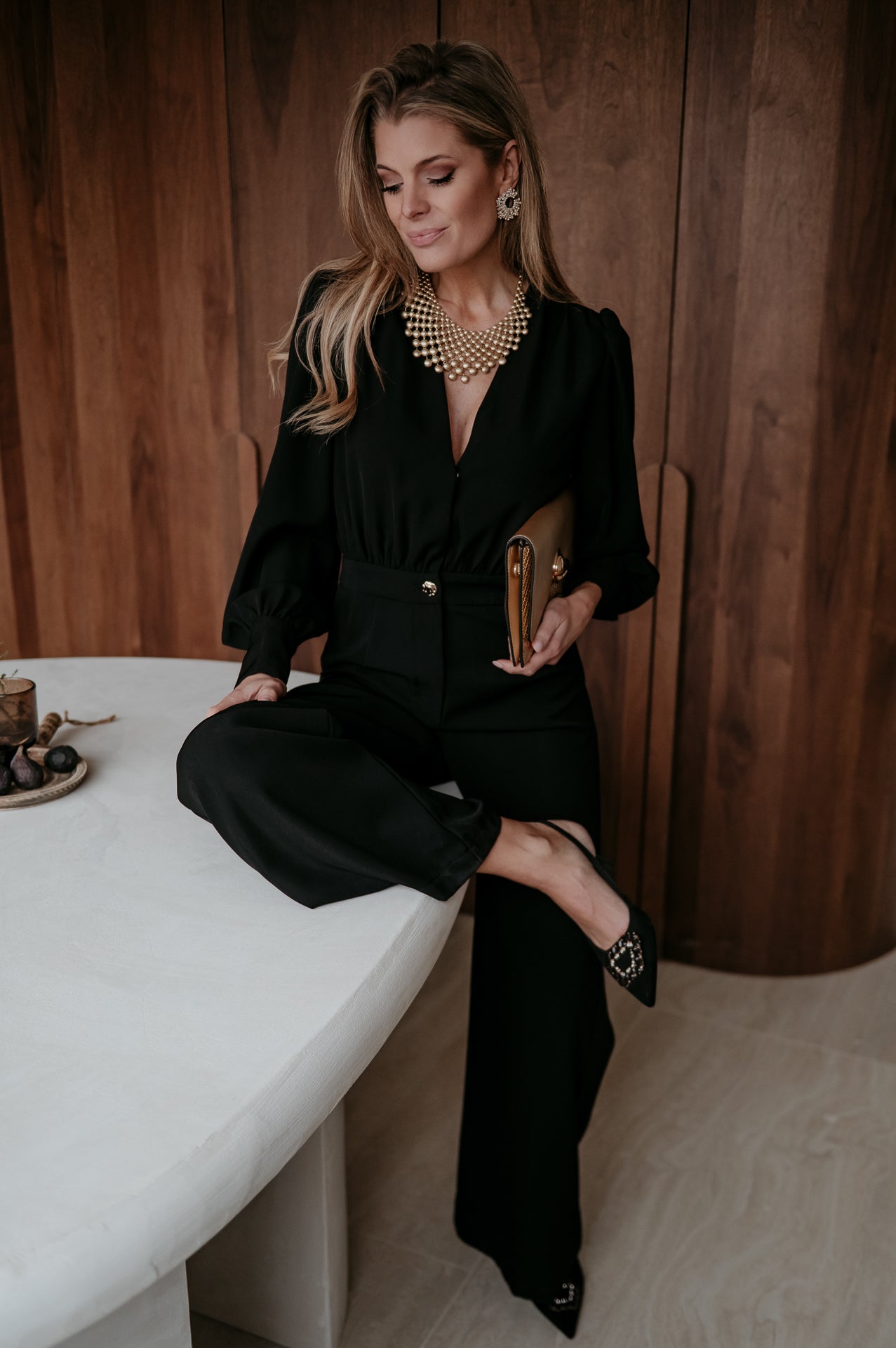 Piunete jumpsuit I Black