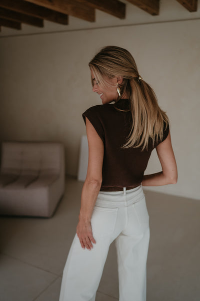 Velando top I Chocolate Brown