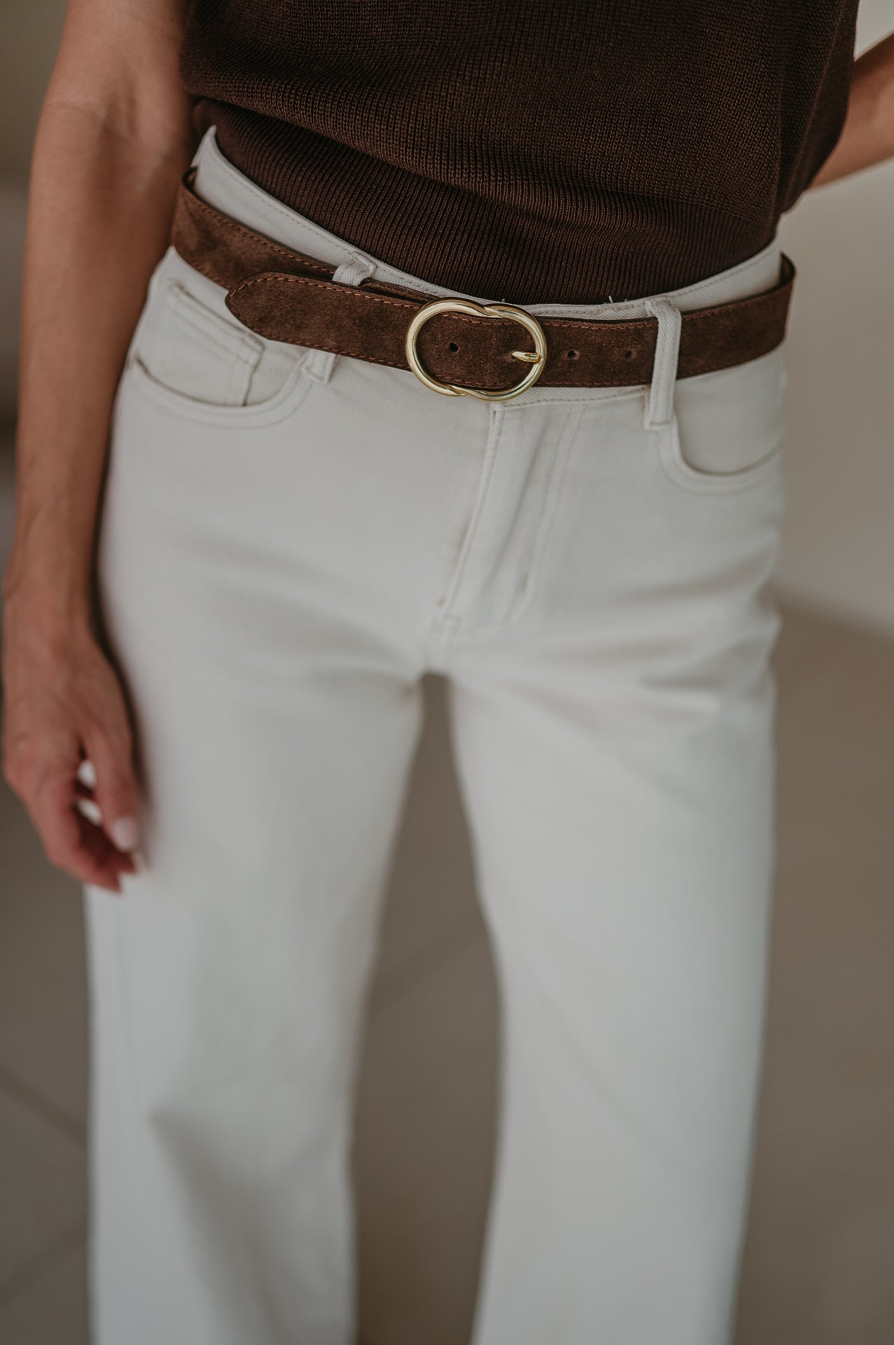 Agile belt I Chocolate Brown