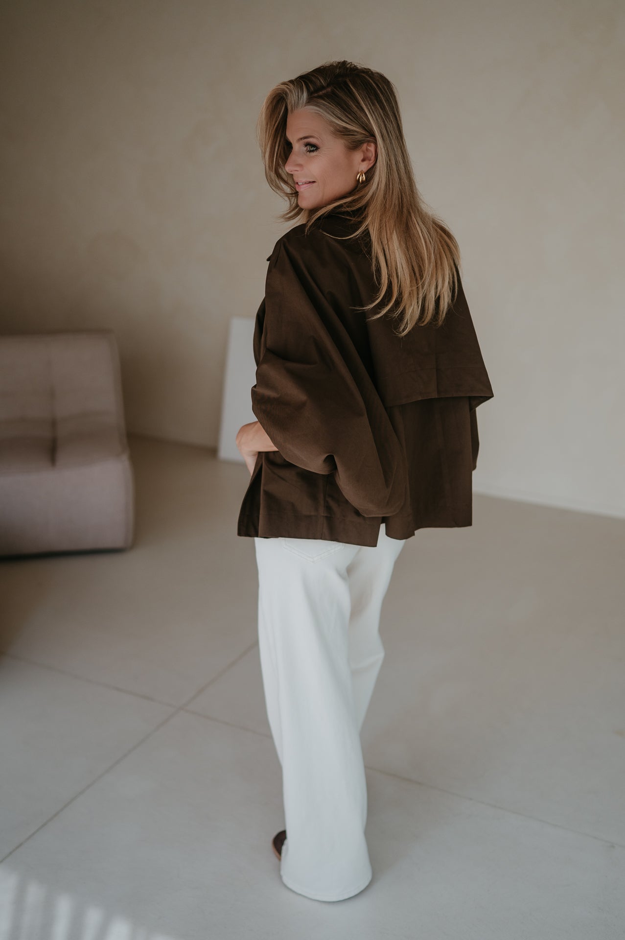 Scalzo jacket I Chocolate Brown