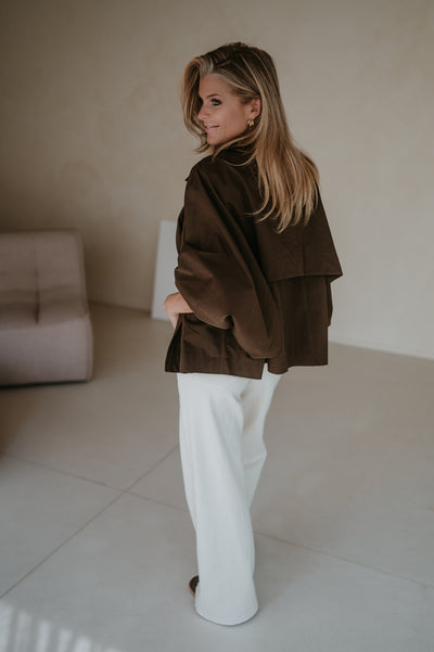 Scalzo jacket I Chocolate Brown