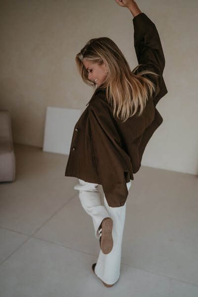 Scalzo jacket I Chocolate Brown