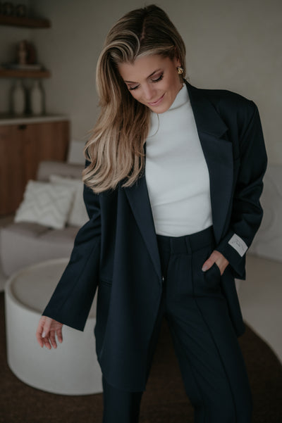 Rabbrivo blazer I Navy Blue