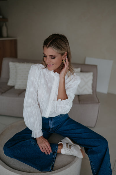 Ciechino blouse I White