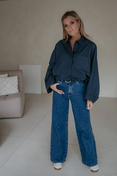 Quinto shirt I Blue