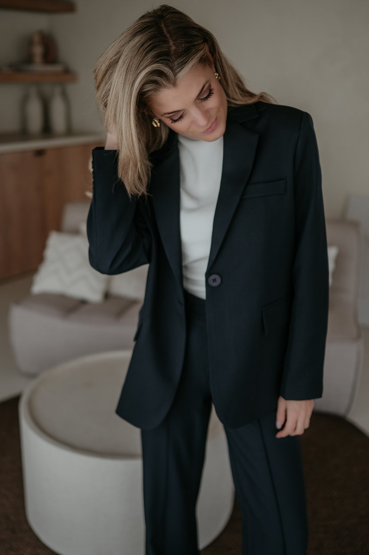 Urticante blazer I Navy Blue