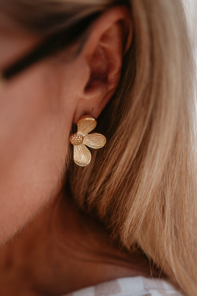 Forcina earrings I Gold