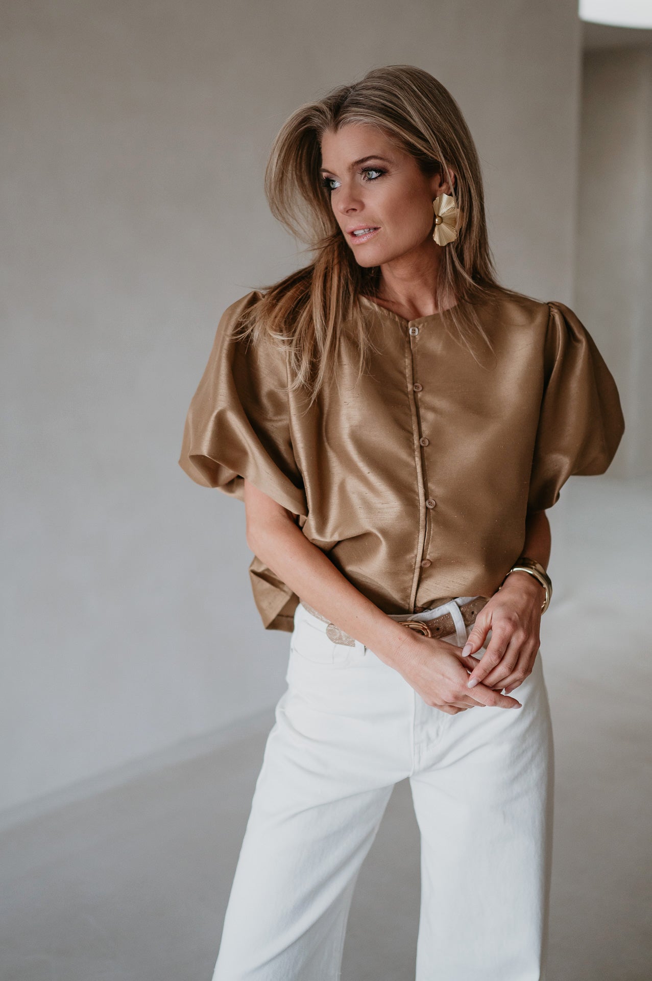 Zaino blouse I Gold