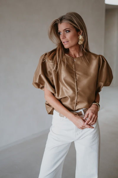 Zaino blouse I Gold