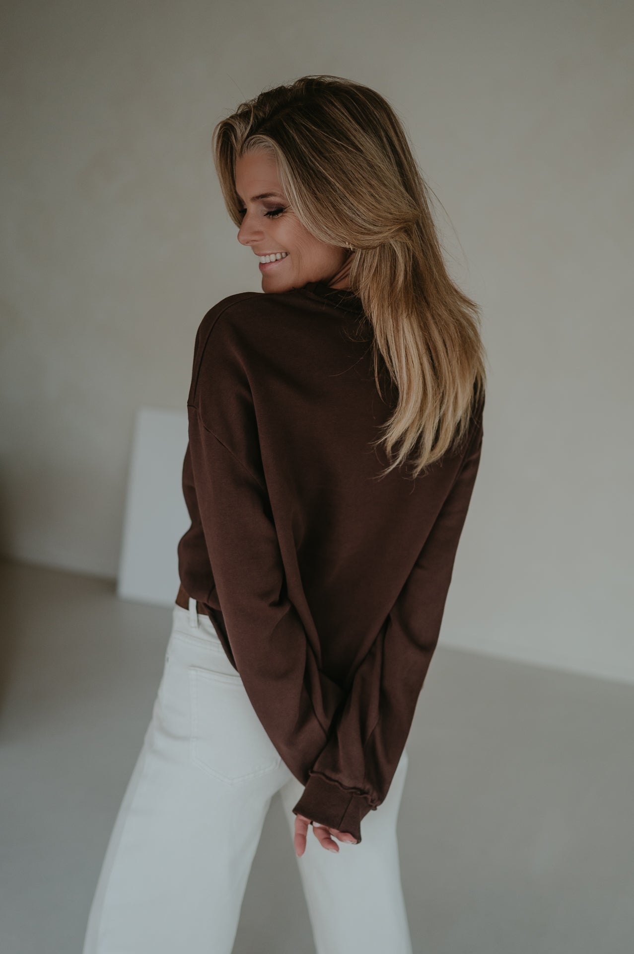 Pendere sweater I Chocolate Brown