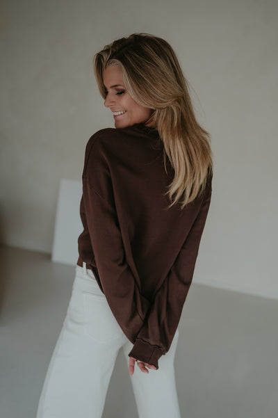Pendere sweater I Chocolate Brown
